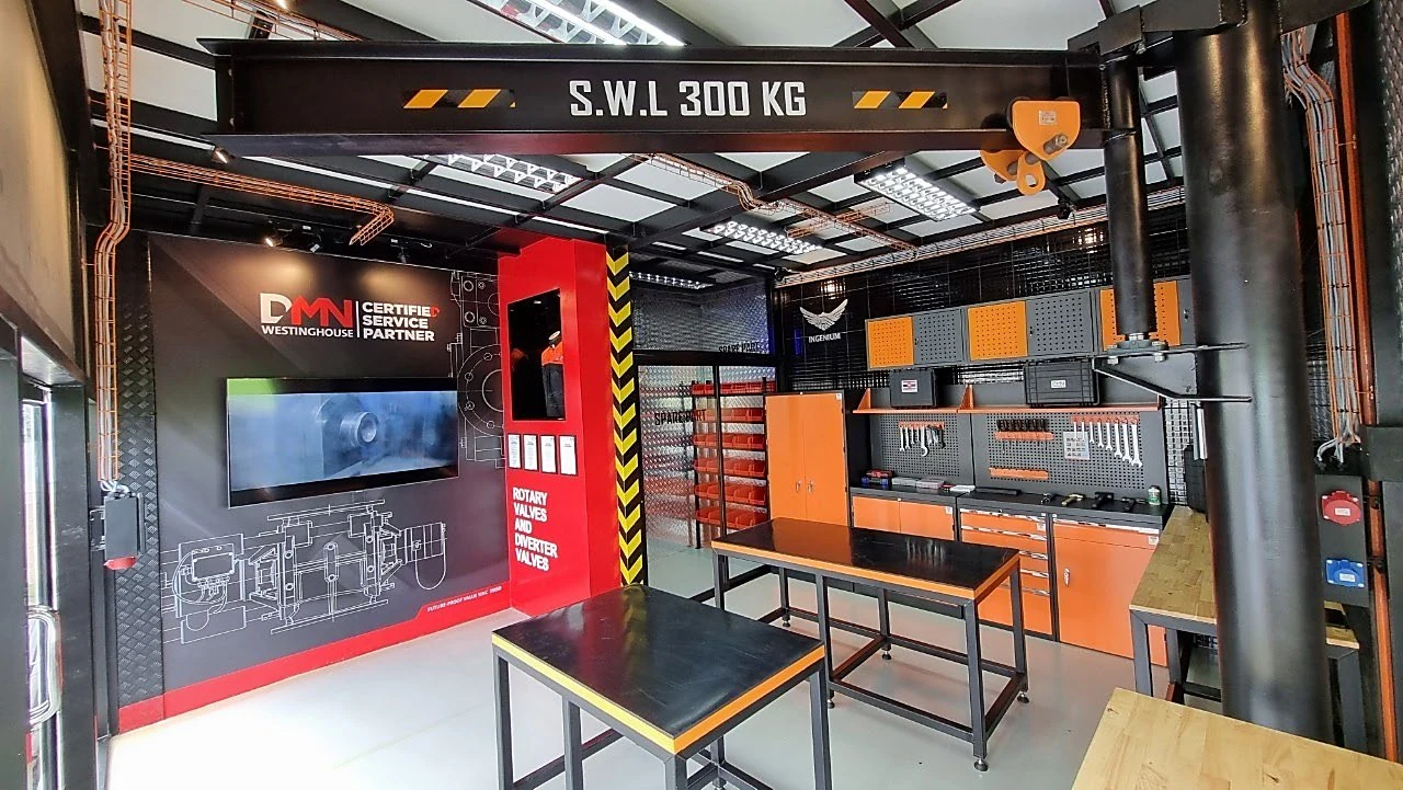 INGENIUM DMN-WESTINGHOUSE certified service workshop